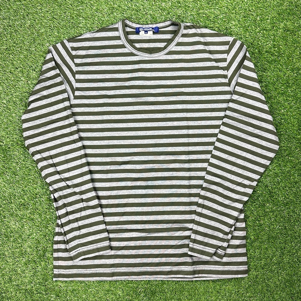 Gently worn Junya Watanabe Comes Des Garcon striped long sleeve shirt